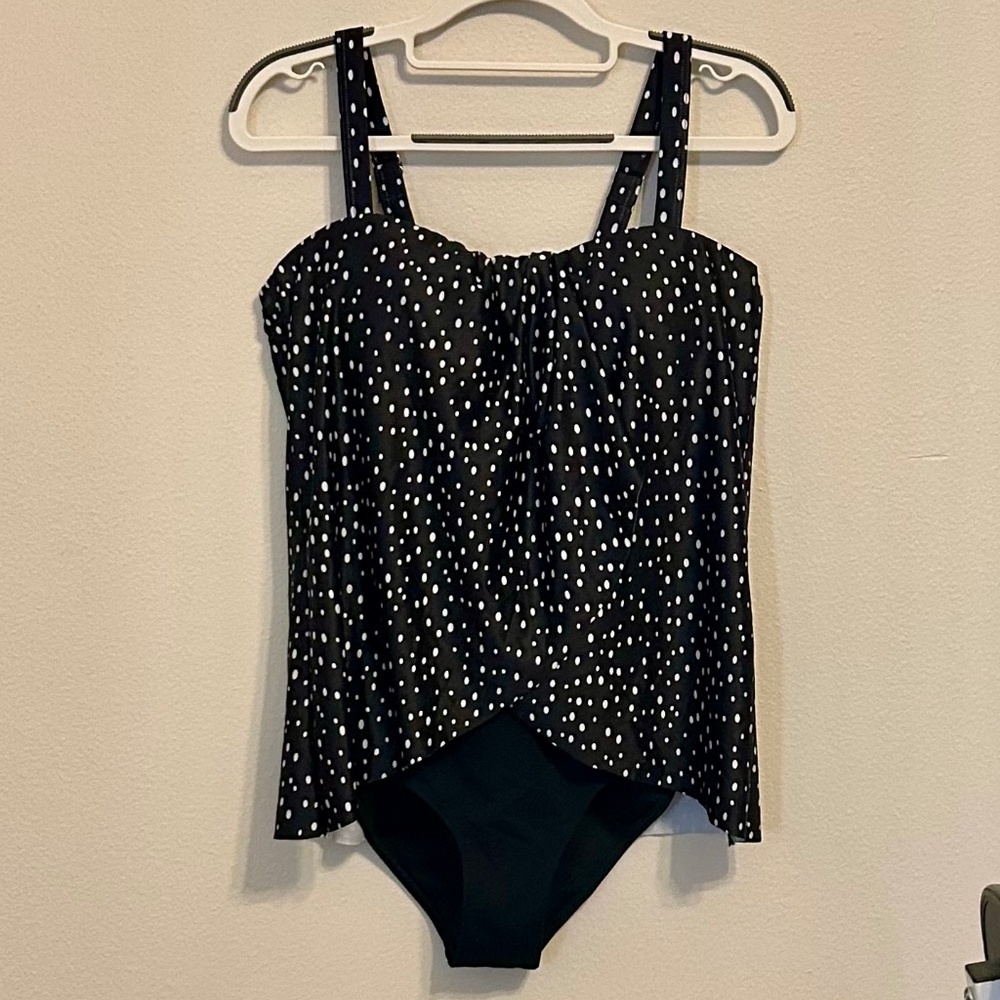 NWOT, TEMPT ME, Women’s Black Bathing Suit, Size Medium